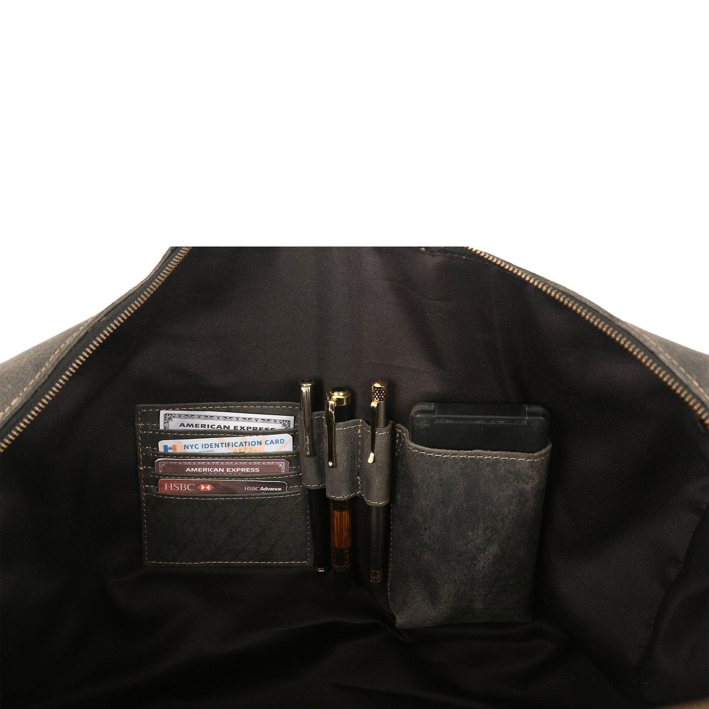 Leather 24-Inch Duffel Bag Durable and stylish travel, sports, and overnight bag,