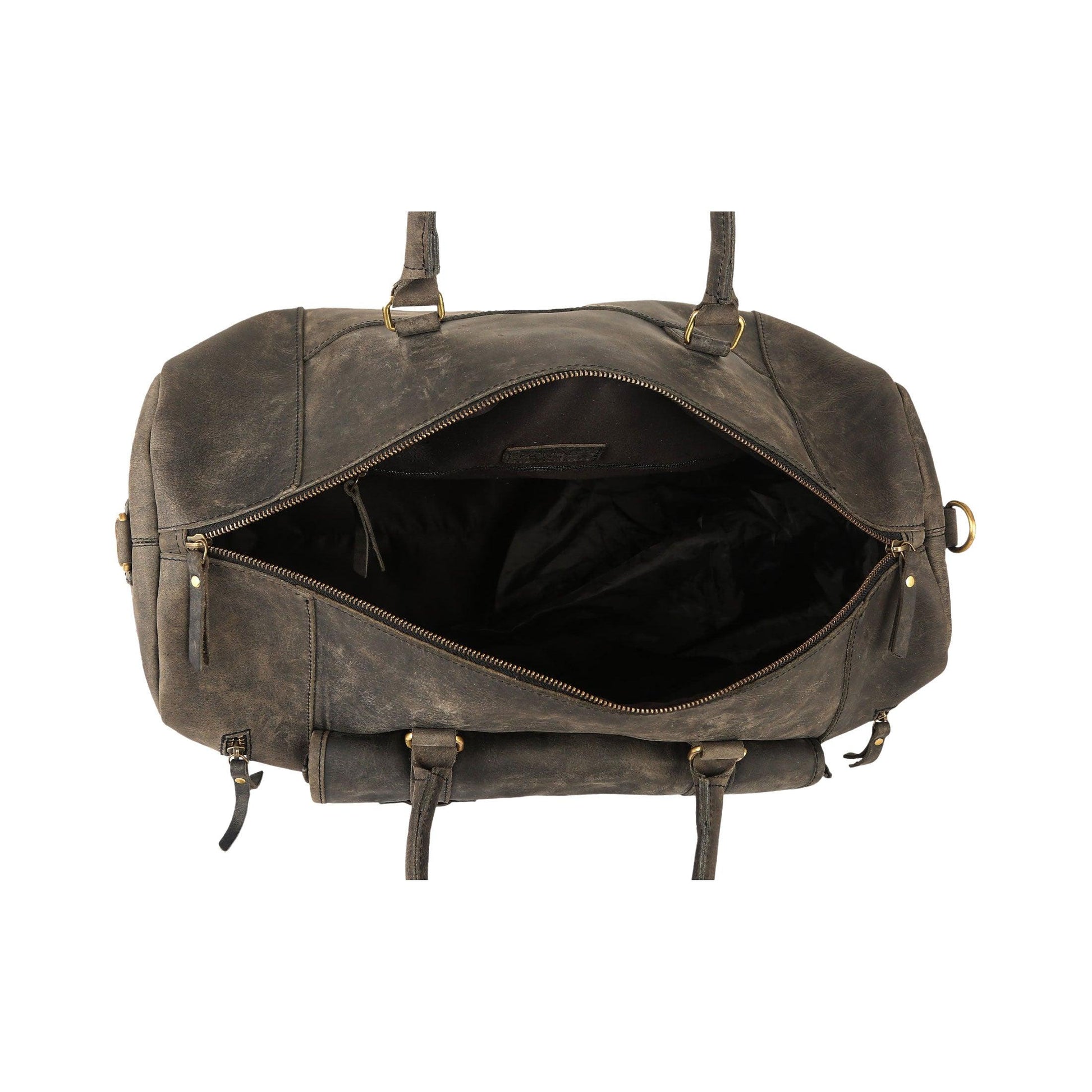 Leather 24-Inch Duffel Bag Durable and stylish travel, sports, and overnight bag, 