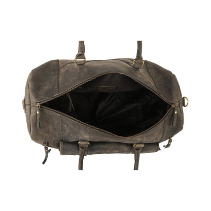 Leather 24-Inch Duffel Bag Durable and stylish travel, sports, and overnight bag, 