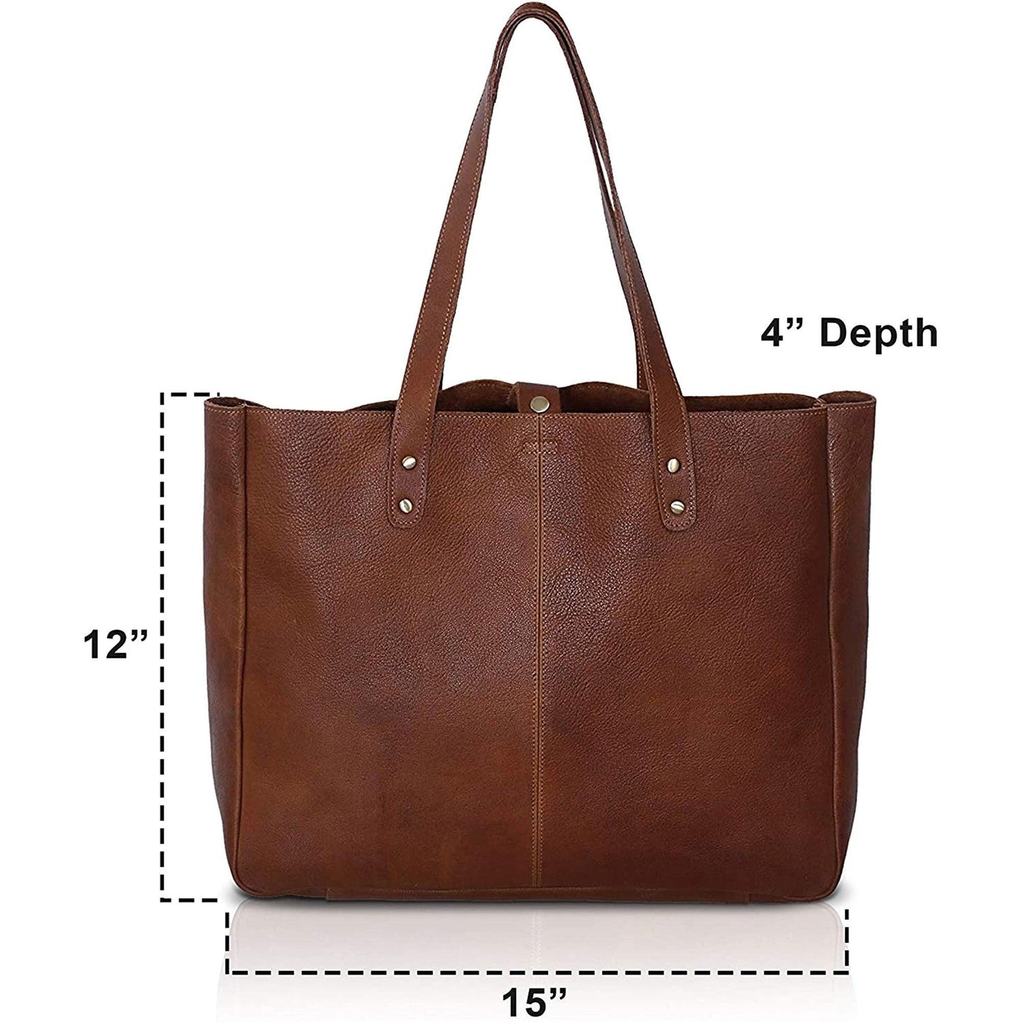 Leather Shoulder Bag Tote for Women Purse Messenger Multipurpose Handbag